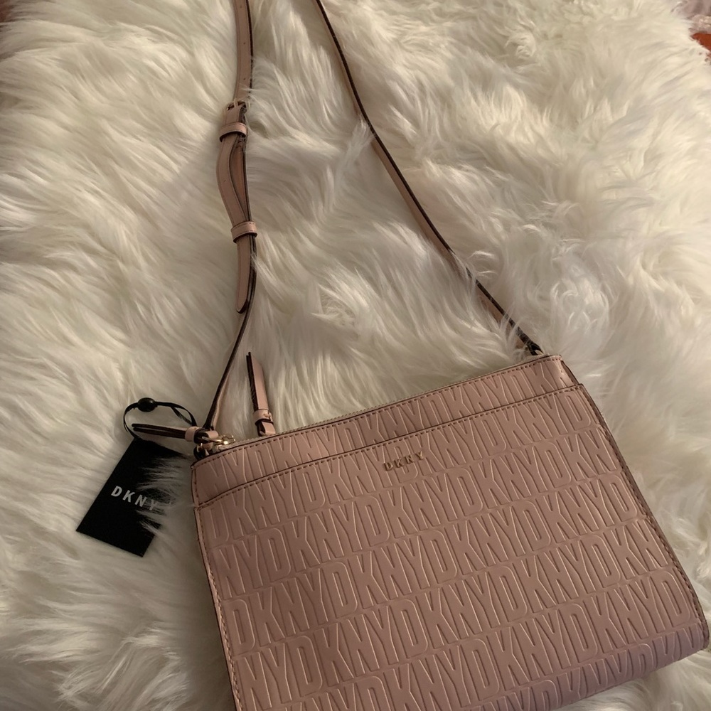 Pink DKNY handbag